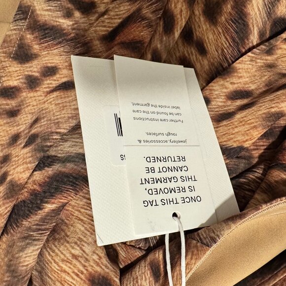 Runaway The Label Mabella Halter Maxi Dress (Mendez Brown) — NWT — XS - Picture 13 of 13